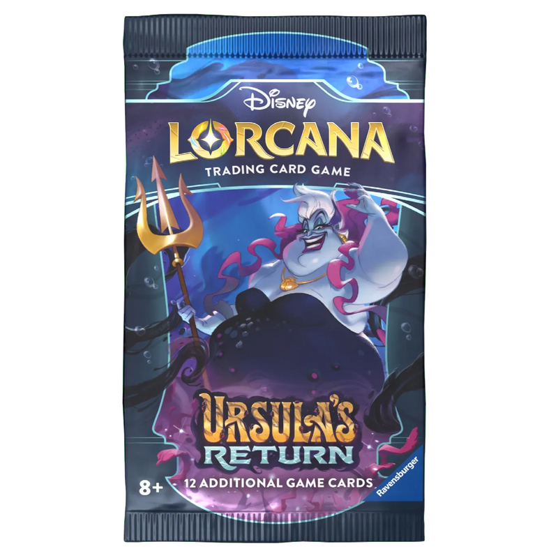 Lorcana TCG: Ursula's Return: Booster Pack (1 PACK) PREORDER: RELEASE DATE - 05/31/2024