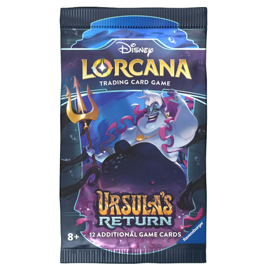 Lorcana TCG: Ursula's Return: Booster Pack (1 PACK)