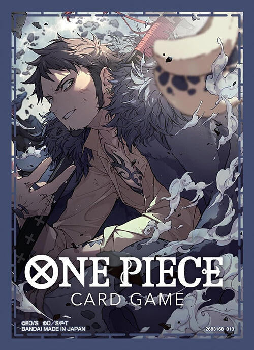 One Piece Card Game Official Sleeves: Assortment 6 - Trafalgar Law (70-Pack)