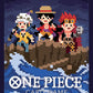 One Piece Card Game Official Sleeves: Assortment 6 - The Three Captains (Pixel Art) (70-Pack)