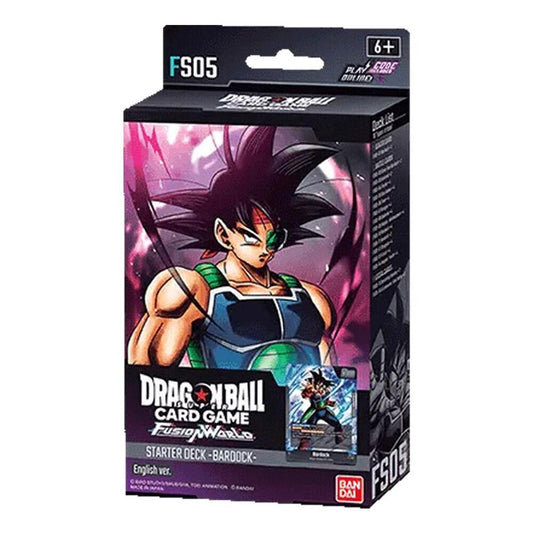 DRAGON BALL SUPER TCG: FUSION WORLD: STARTER DECK 05 Bardock (FS05)