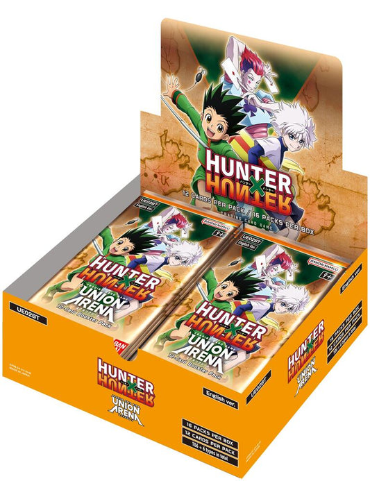 UNION ARENA CARD GAME: BOOSTER BOX: HUNTER X HUNTER (UE02BT)