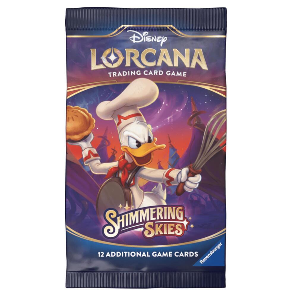 Lorcana 12 Card Booster Pack Lorcana Shimmering Skies