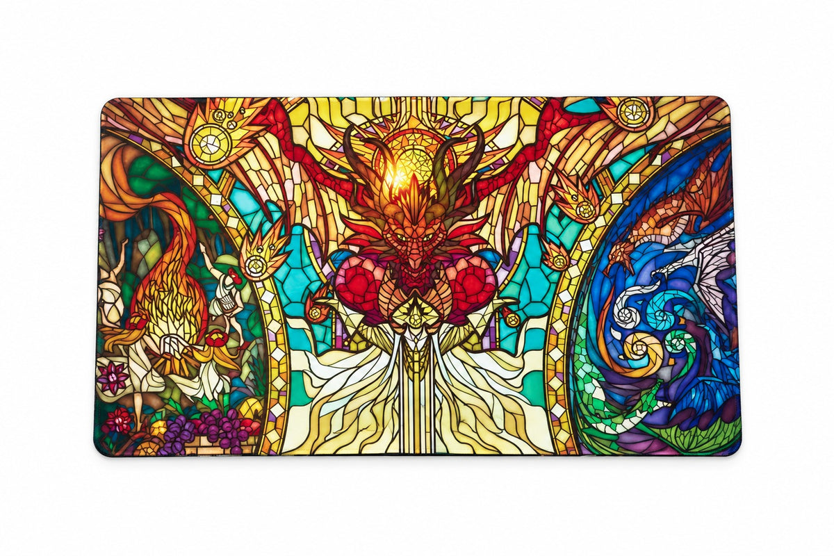 Dragon Shield Dragonfall 2026 Playmat with Tube – Limited Edition Trading Card Game Playmat