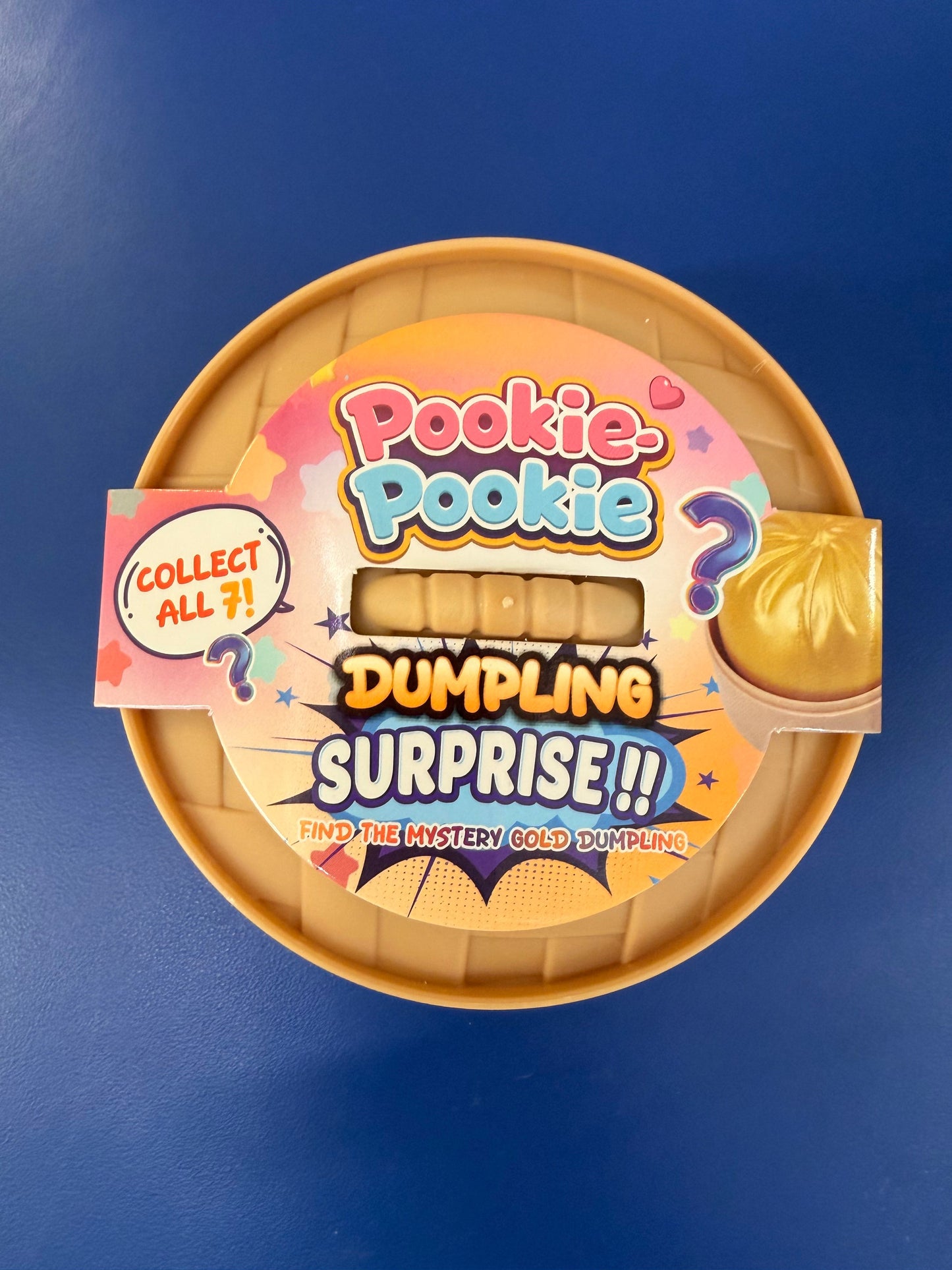 Surprise Dumpling Metallic Mystery Toy – Random Color Collectible Figure, Rare Gold Chance, Party Favor Gift – Pookie-Pookie