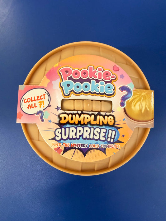 Surprise Dumpling Metallic Mystery Toy – Random Color Collectible Figure, Rare Gold Chance, Party Favor Gift – Pookie-Pookie