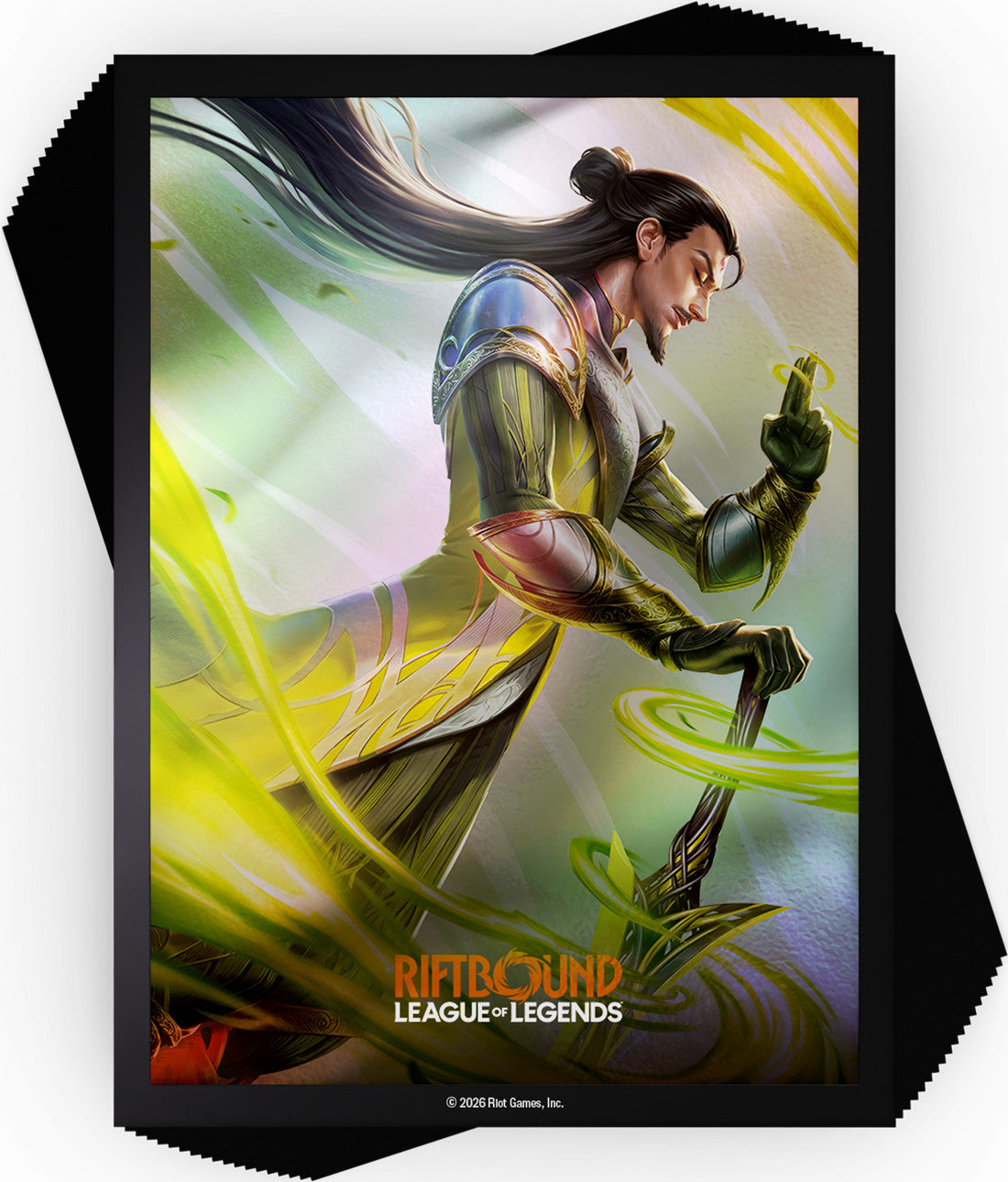 Riftbound: League of Legends Trading Card Game Unleashed Master Yi Art Card Sleeves [100 Count]