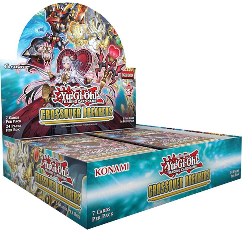 Yu-Gi-Oh! TCG Crossover Breakers Booster Box (24 Packs) - Presale Ships 12/6/2024