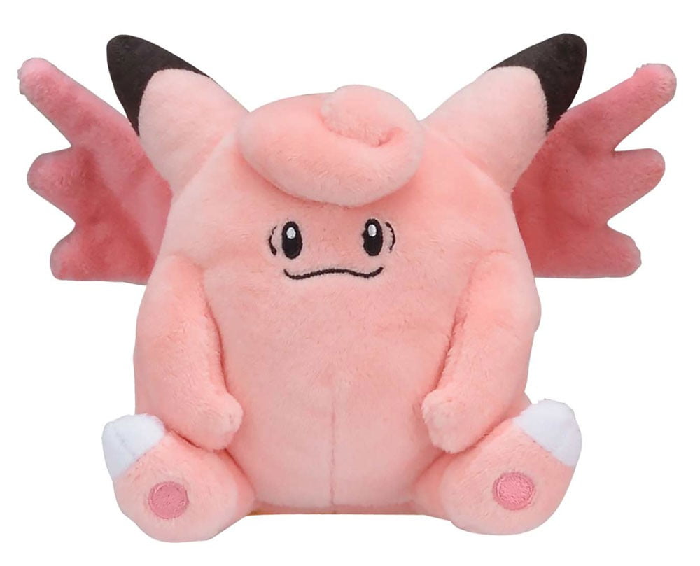 Pokemon Center: Sitting Cuties: Clefable Plush # 36 -  Generation 1 - 6 In