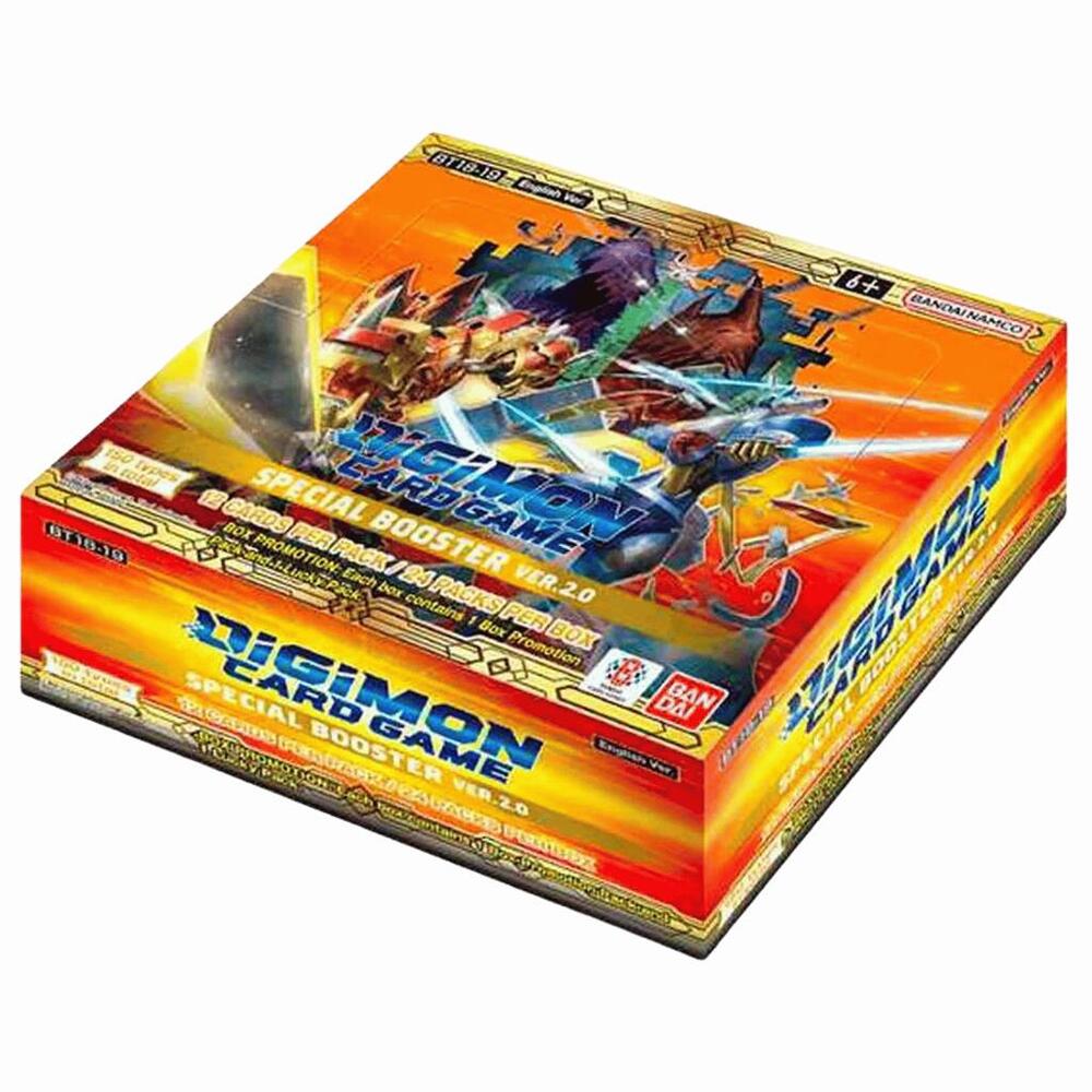 DIGIMON CARD GAME: SPECIAL BOOSTER BOX VERSION 2 (BT18-19)