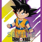 Dragon Ball Super Fusion World Card Game Official Sleeves - Son Goku (Mini) (64-Pack)