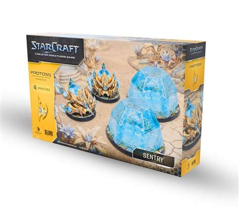 Archon Studio StarCraft: Tabletop Miniatures Game – Protoss Sentry Expansion Set, 4 Miniatures, English