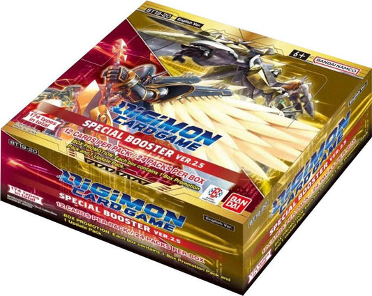 Digimon TCG Release Special Booster 2.5 (BT19-20) Box (24 Packs) - Presale Ships 02/28/2025