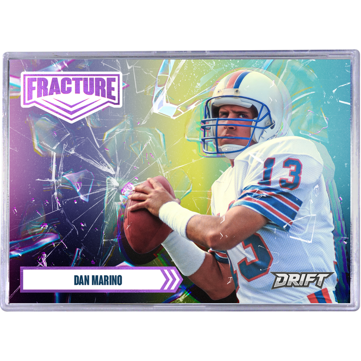 2025 Pulse Drift Football Hobby Box - 4 Autographs Per Box