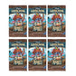 6 Packs Lorcana 12 Card Booster Pack Lorcana Azurite Sea