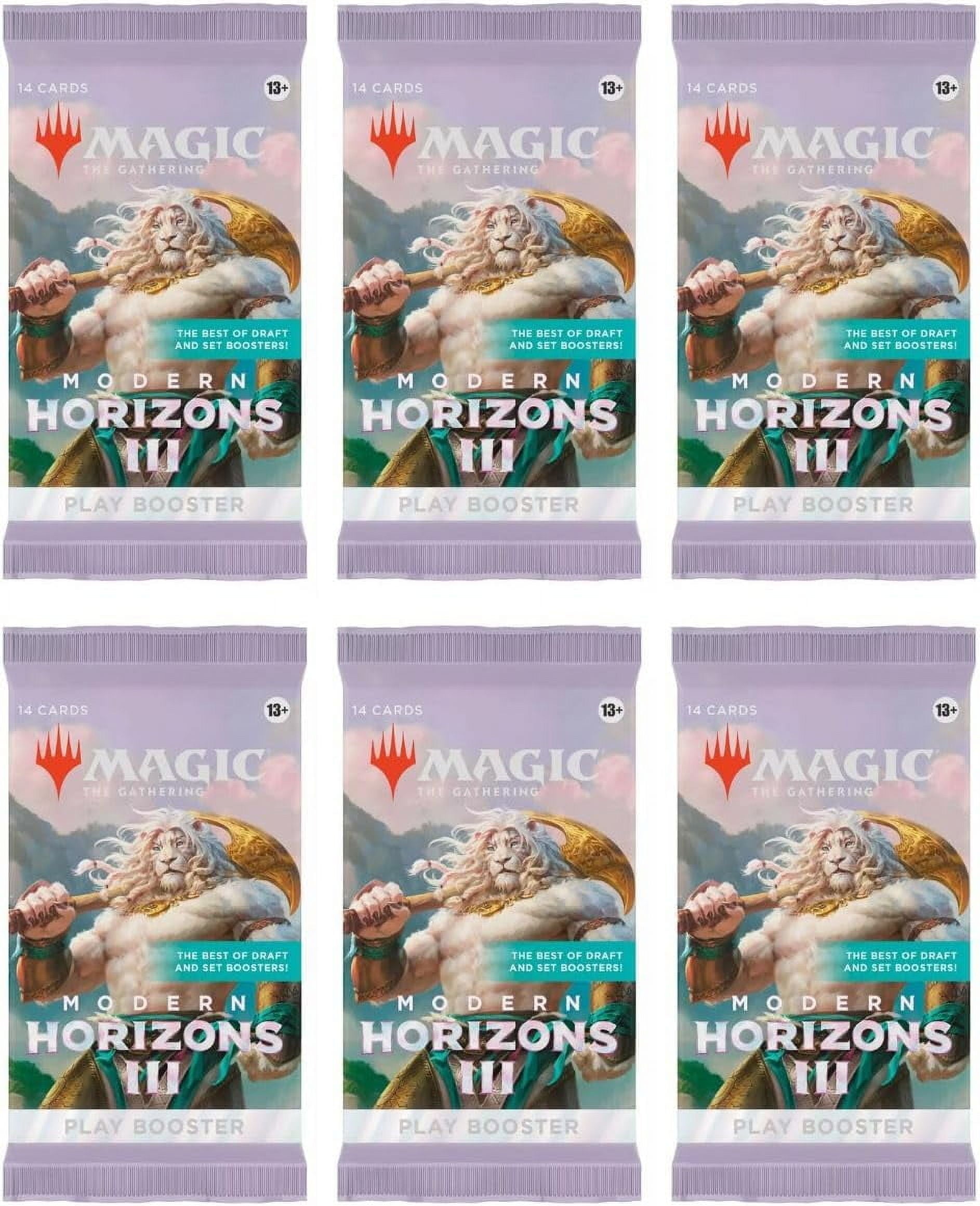 6 Packs MTG Play Booster Pack Lot MTG Modern Horizons 3 Collectors Emporium NY 6 Packs MTG Play Booster Pack Lot MTG Modern Horizons 3 Collectors Emporium NY