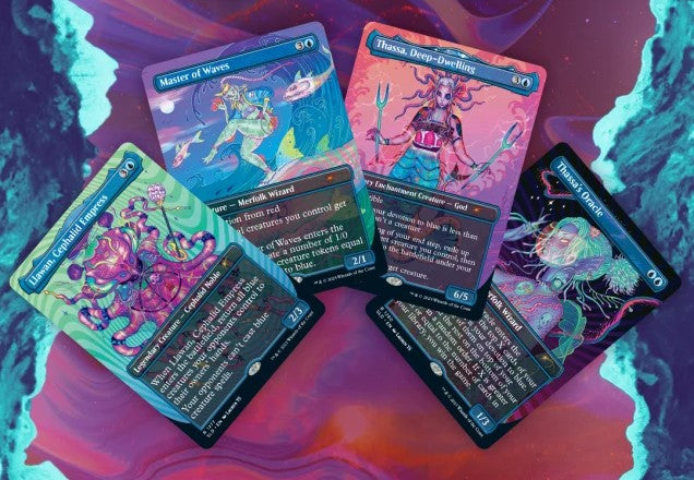 Magic the Gathering Secret Lair Cool Ocean Breeze (Foil)