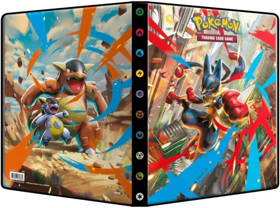 Ultra Pro - Pokémon - Mega Evolution (ME01): Pokémon card-holder - Capacity: 252 cards - Board games - Trading card accessory