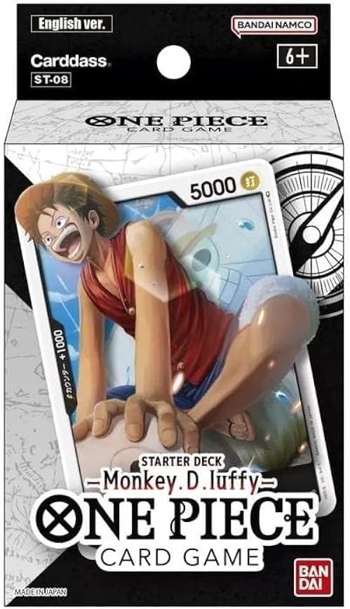 ONE PIECE TCG: MONKEY.D.LUFFY STARTER DECK [ST-08]
