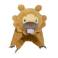 Pokemon Center Bidoof Plush Hat (One Size-Adult)