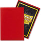 Dragon Shield 100ct Standard Card Sleeves Display Case (10 Packs) - Matte Crimson Red