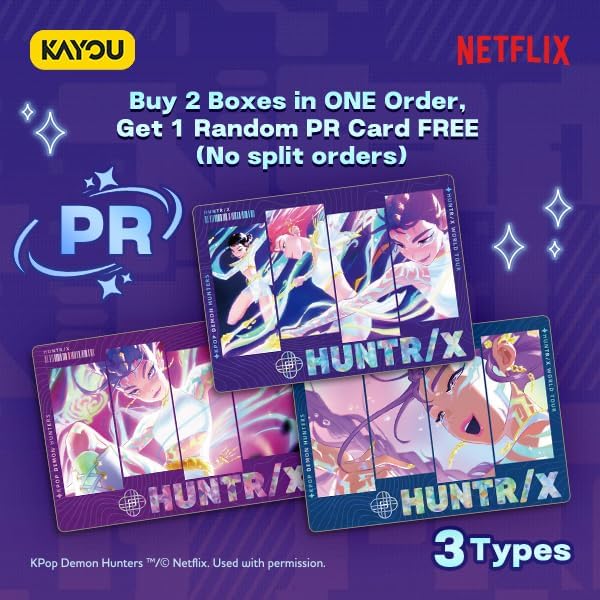 KAYOU Kpop Demon Hunters-Collectible Trading Cards-Classic Edition-001-NA