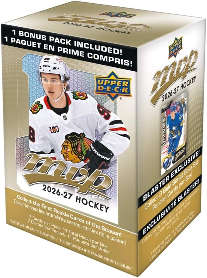 2026-27 Upper Deck MVP Hockey Blaster Box