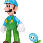 SUPER MARIO World of Nintendo 4" Ice Luigi Figure