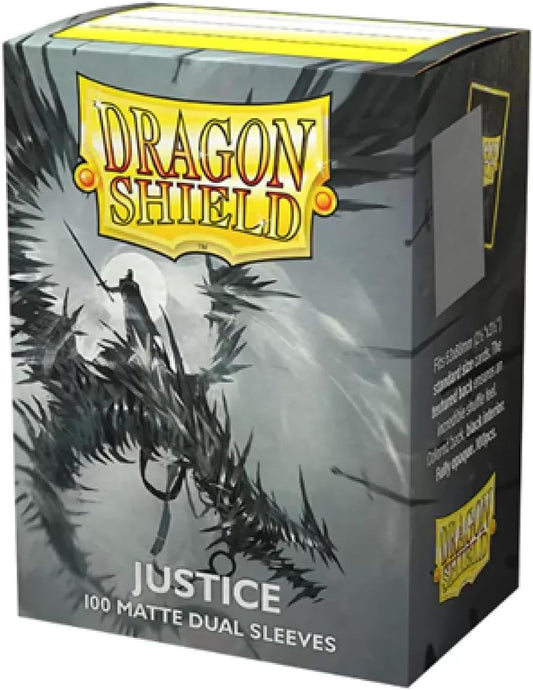 Dragon Shield Dual Matte 100 ct Sleeves, Standard Size, Justice