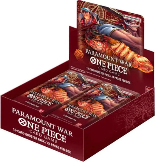 One Piece TCG: Paramount War Booster Box [OP-02] - 24 Packs