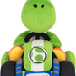 Sanei Boeki MKW01 Super Mario Kart World Yoshi Plush Toy W6.7 x D10.6 x H9.1 inches (W17 x D27 x H23 cm)