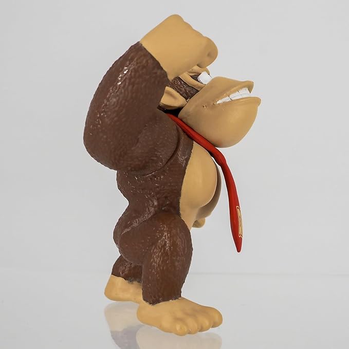 Sanei Boeki Super Mario Figure Collection Donkey Kong 1.57 x 1.57 x 1.96 Inches FCM-031 Japan Import with Original Stylus Ballpoint Touch Pen