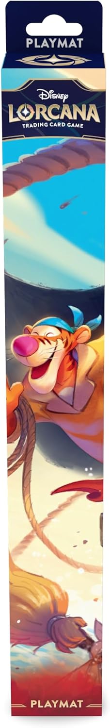 Ravensburger Disney Lorcana TCG: Archazia's Island Playmat featuring Tigger - In The Crow's Nest | Protects Cards | Versatile Game, Desk, or Mouse Pad | Durable Non-Slip Surface | Suitable for Ages 8+ - Presale Ships 03/21/2025