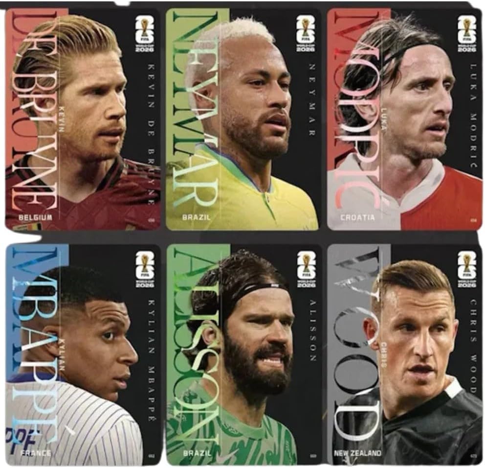 Kayou X Panini FIFA World Cup 2026 Official Football Trading Cards Chinese Edition Sealed Box | 10 Packs | 4 Cards Per Pack | Official FIFA Licensed Product