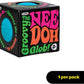 Schylling NeeDoh Original Groovy Glob - Sensory Fidget Toy - Blue - Ages 3 to Adult , 1 Count ( Pack of 1)