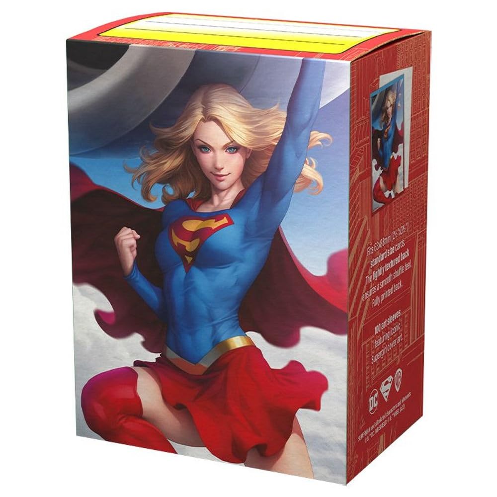 Dragon Shield Sleeves: Brushed Art Sleeves - Super-Girl (100ct)
…