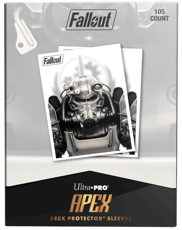 Ultra Pro Fallout Brotherhood of Steel 105-Count Apex Deck Protectors Card Sleeves