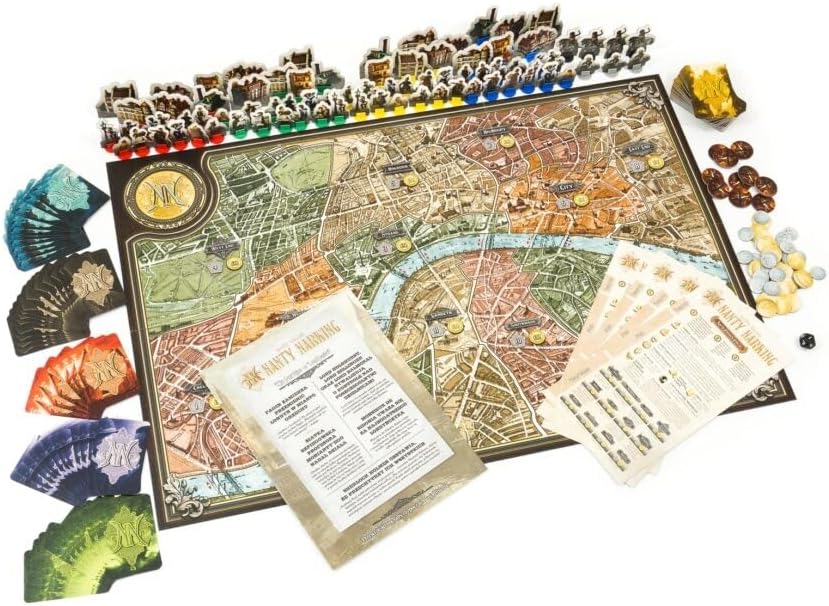 Phalanx Nanty Narking: Deluxe Edition – A Board Game 2-4 Players – Board Games for Family 60+ Minutes of Gameplay – Games for Family Game Night – for Teens and Adults Ages 14+ - English Version
