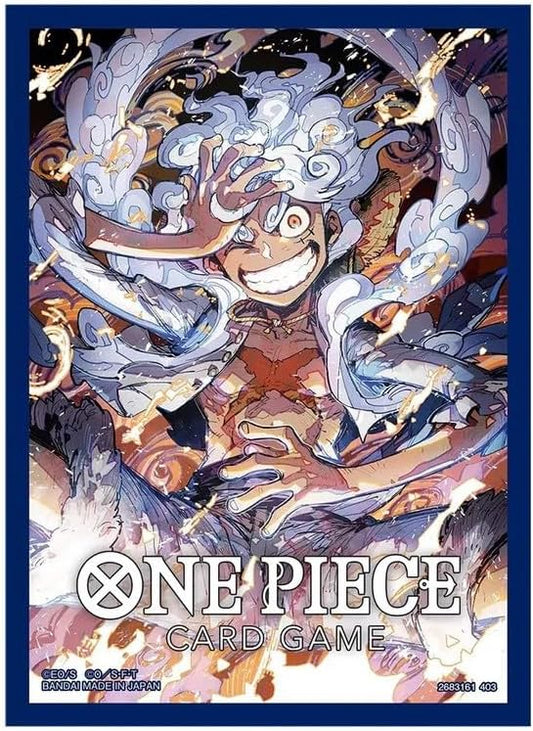 One Piece Trading Card Game Assortment 4 Monkey D. Luffy Card Sleeves [70 Count]