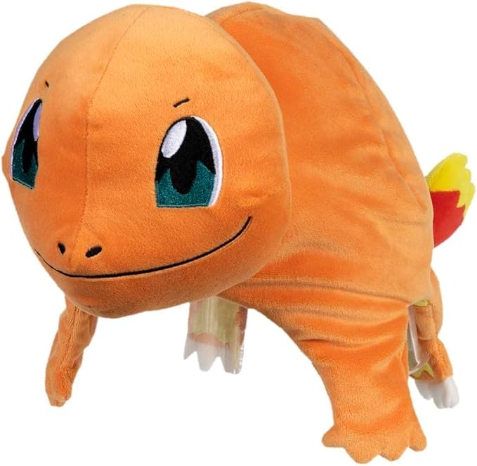 Pokemon Center: Charmander Pokemon Partner Plush Hat (One Size-Adult) Multicolored