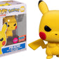 Funko Pop! Games: Flocked Grumpy Pikachu 2020 NYCC Exclusive Vinyl Figure #598