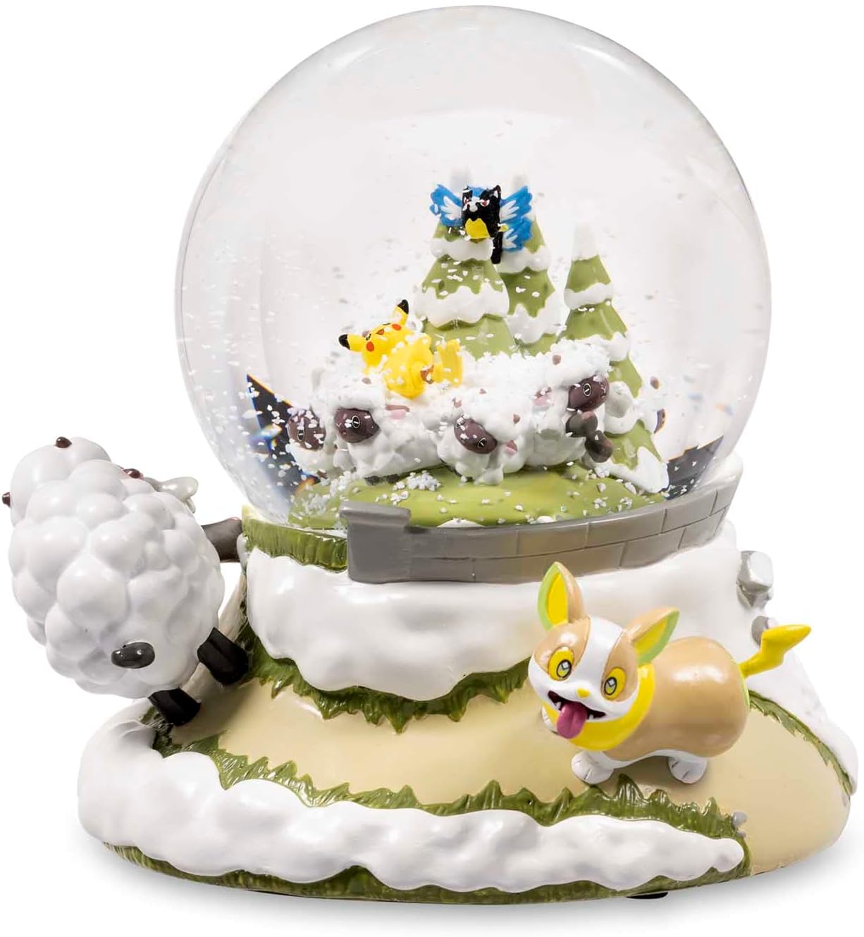 Pokemon Center: Wooloo Winter Fun Pokemon Holiday & Home Snow Globe