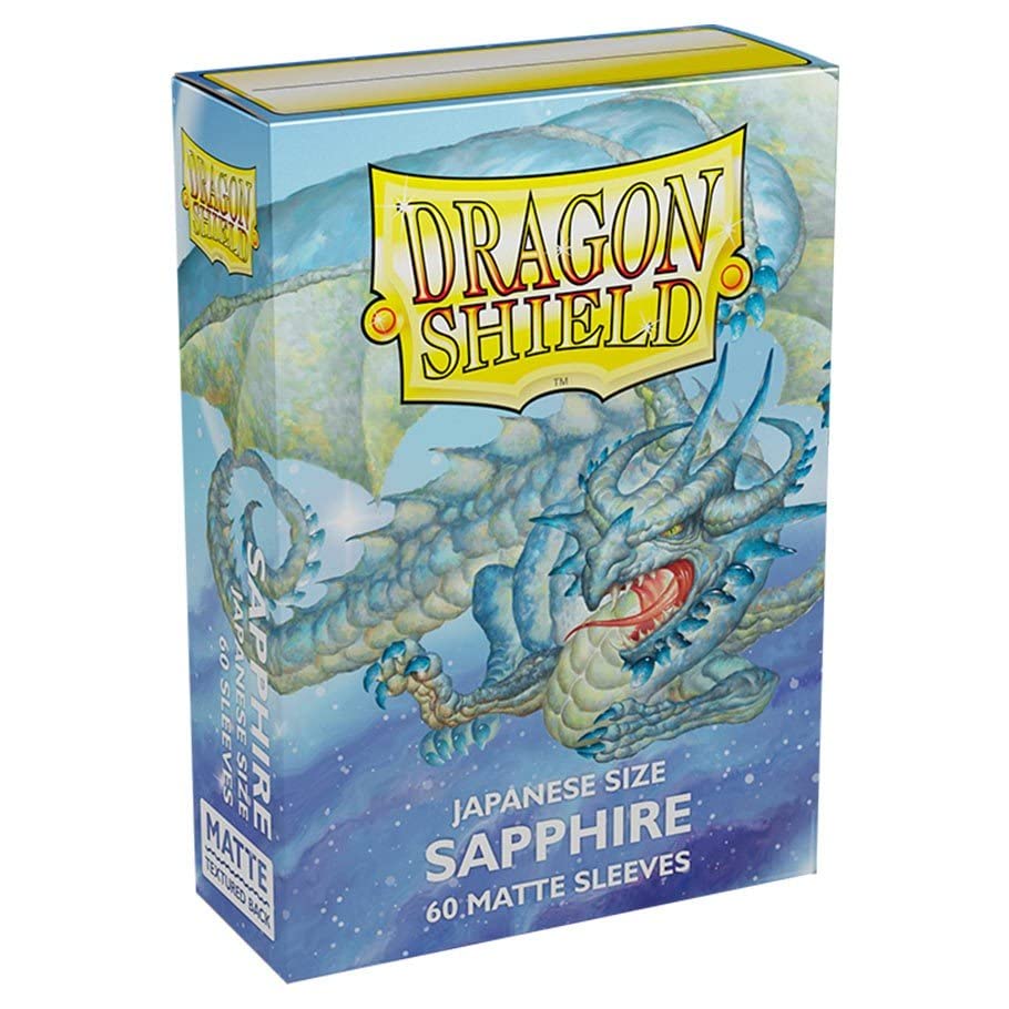 Dragon Shield Matte Mini Japanese Sapphire 60 ct Card Sleeves Individual Pack