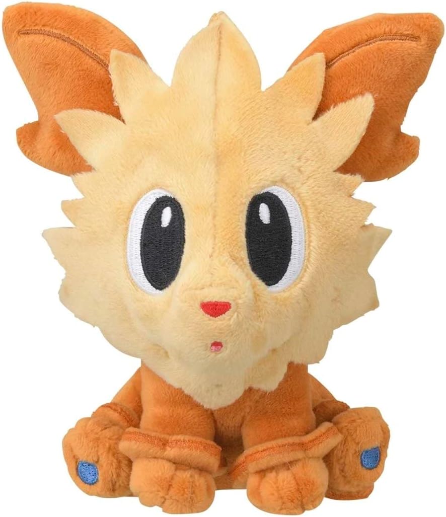 Pokemon Center: Lillipup Sitting Cuties Plush, 6 ¼ Inch