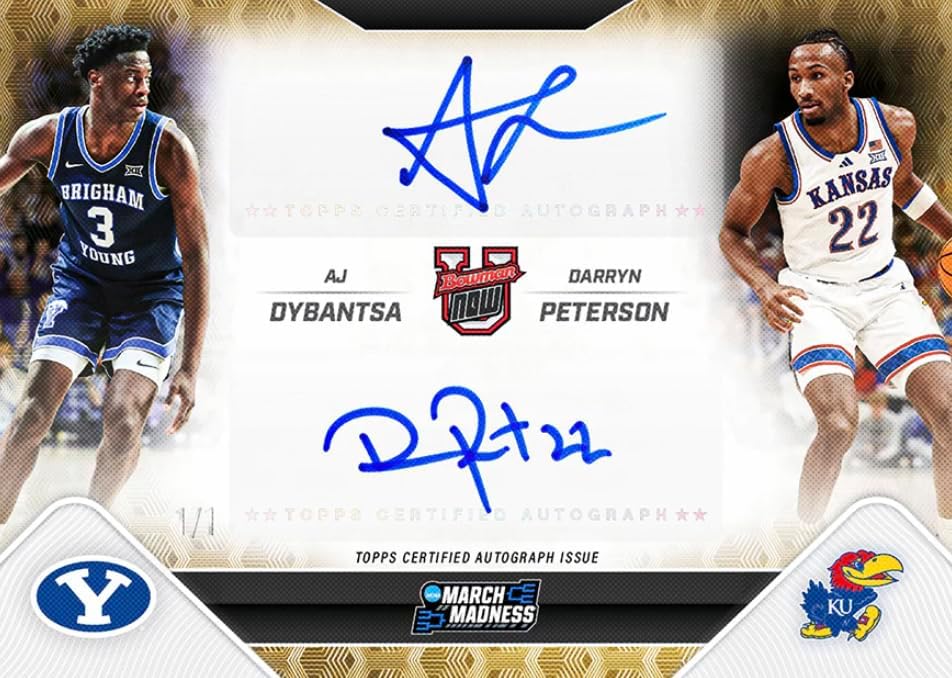 Topps 2025-26 Bowman U Now® Basketball March Madness - Hobby Box