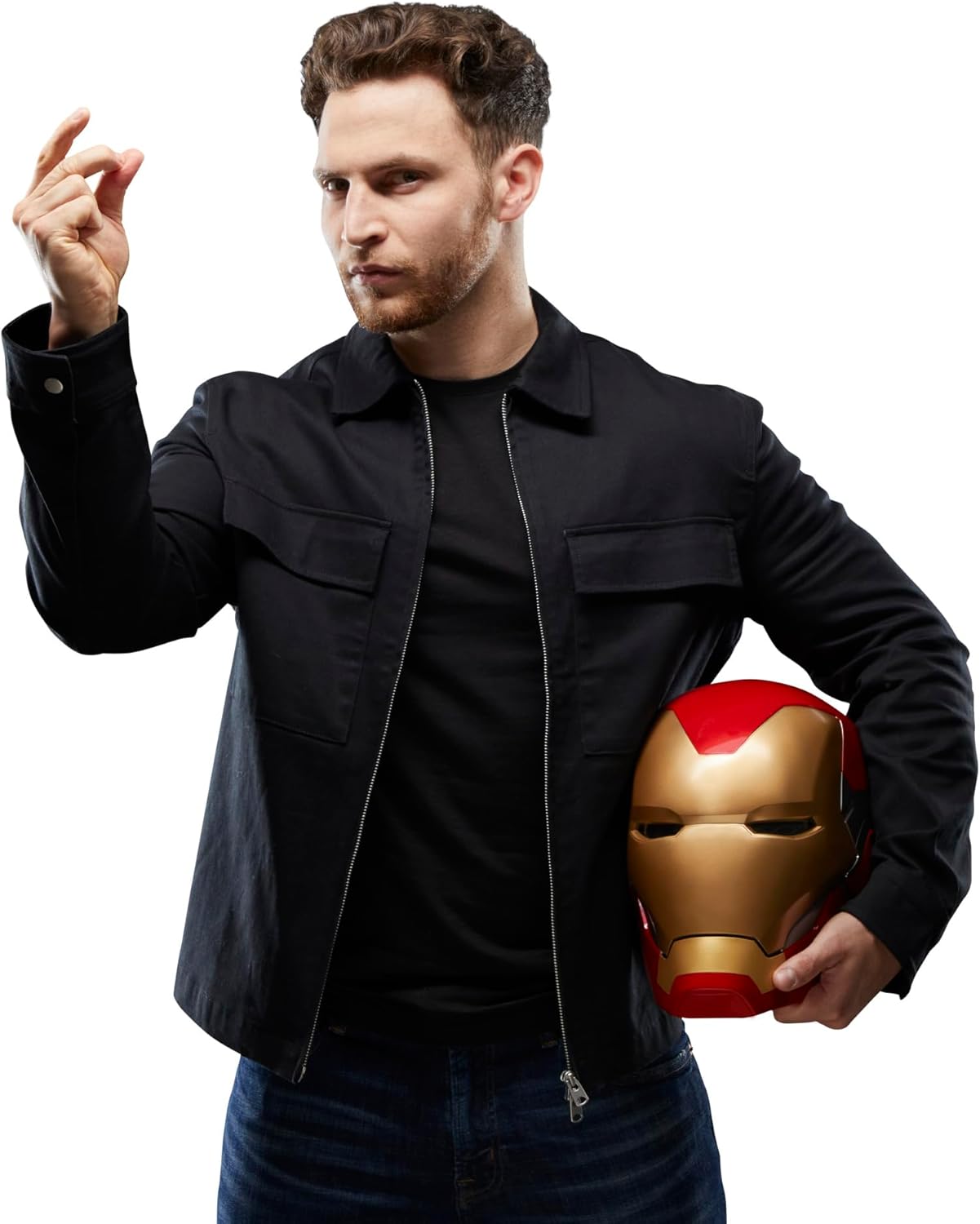 Avengers Marvel Legends Gear Life Size Prop Replica Endgame - Iron Man Mark LXXXV Helmet