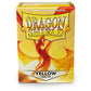 10 Packs Dragon Shield Matte Yellow Standard Size 100 ct Card Sleeves Display Case