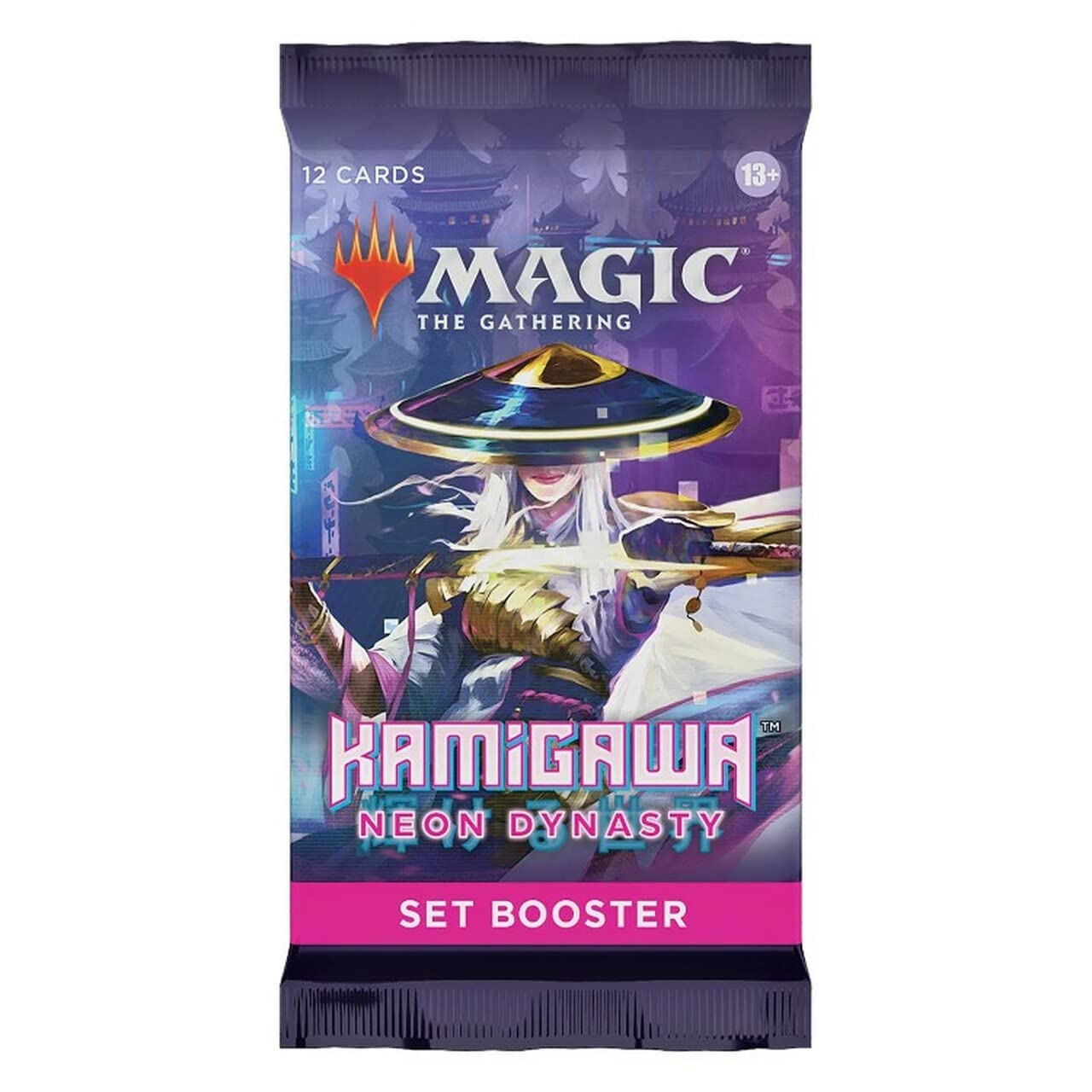 3 Packs Magic: The Gathering Set Booster Pack Lot MTG Kamigawa Neon Dynasty