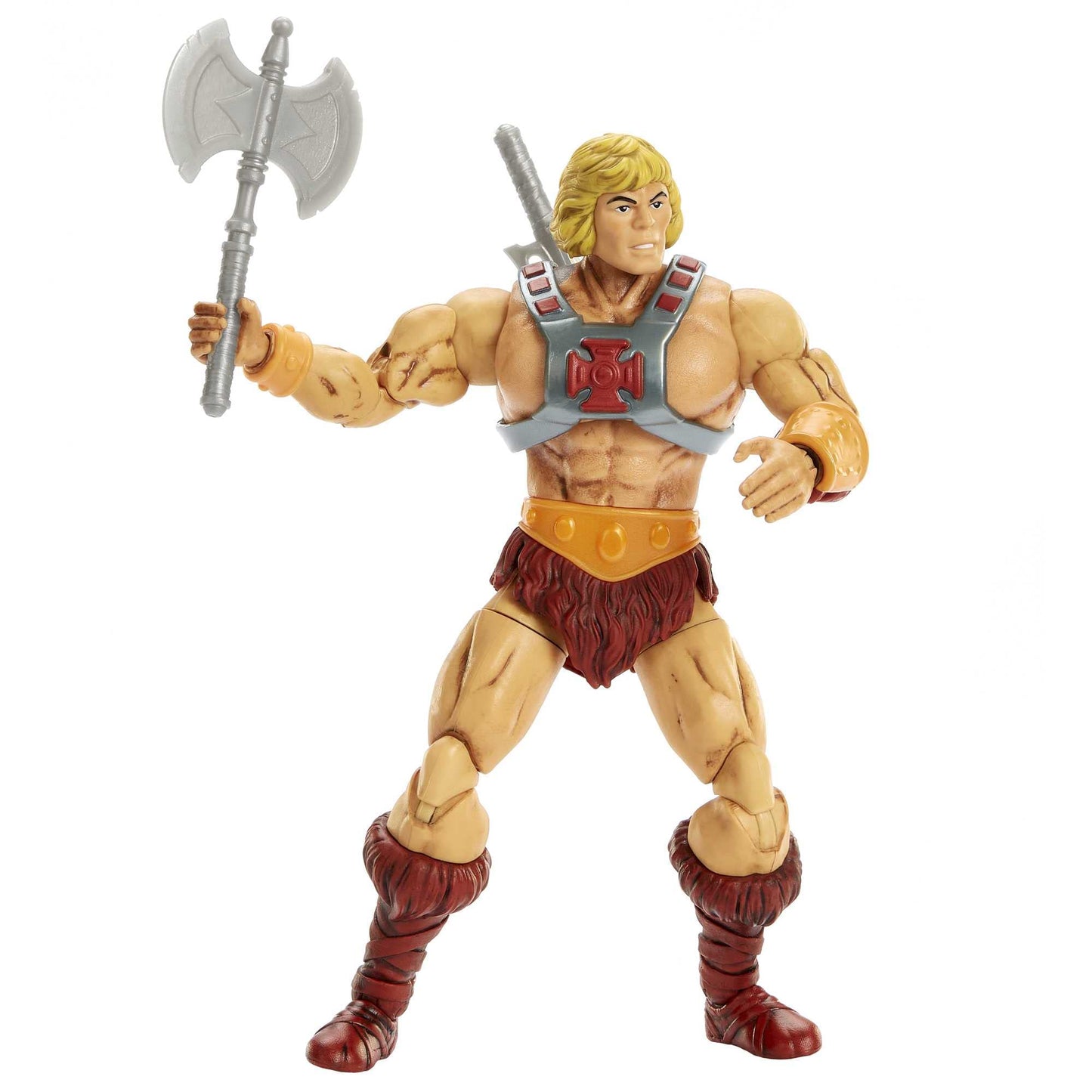 Masters of The Universe Masterverse He-Man Action Figure, 40th Anniversary Figure with Accessories, Masters of the Universe Character Toy Collectible