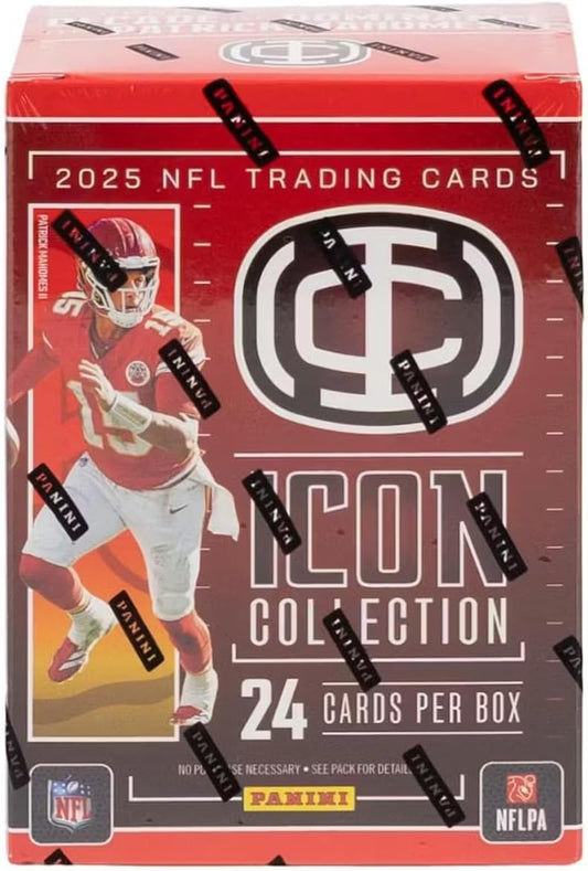 2025 Panini Mahomes Icon Collection Football Blaster Box